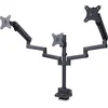 Image de StarTech.com Triple Monitor Arm voor Bureau, Tot Drie 27inch Schermen, VESA 75x75/100x100, Instelling zonder Gereedschap, C-klem/Doorvoertule, Arm met Veermechanisme