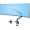 Image de StarTech.com Monitor Arm voor Bureau, Tot 49in 32:9 Ultrawide Curved Monitors, Mechanische Springveer Arm, C-Klem/Doorvoertule, VESA 75x75/100x100, Afstelling zonder gereedschap, Draagvermogen 20kg