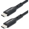 Image de StarTech.com 3m USB-C Laadkabel, Charge & Sync, 60W (3A) PD, USB 2.0, Laptop Type C Laadkabel, TPE Mantel - Zwarte USB-C Oplaadkabel