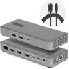 Image de StarTech.com USB4 Docking Station, Driverless Dual 4K voor macOS en Windows, Universeel USB-C Dock met DisplayPort, 100W Laptop Charging en 2.5GbE