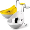 Image de Cuisipro eipocheerder - set van 2 stuks - wit en geel