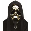 Image de CHAKS - Scream -masker voor volwassenen, verchroomd goud