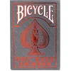 Image de Bicycle Metalluxe Crimson Rider Back - Premium Speelkaarten - Foil afwerking - Poker - Collectible