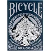 Image de Bicycle Dragon White Speelkaarten - Mytische Draken