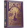 Image de Bicycle Purple Peacock - Premium Speelkaarten - Poker - Ultimates - Met Cold-Foil afwerking