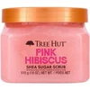 Image de Tree Hut Pink Hibiscus Shea Sugar Body Scrub - Lichaamsscrub - Bad & Douche - Exfoliating - 510g