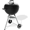 Image de Weber Original Kettle - Ø 47 cm Grillrooster - Houtskoolbarbecue - Zwart - Asopvangschaal - 2 Duurzame, weerbestendige wielen - One-Touch Reinigingssysteem - Dekselthermometer - 2 Gereedschapshaken - Kras- en roestbestendig