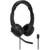 Image de Kensington H1000 USB-C Headset - Met ruisonderdrukking - On Ear - Zwart