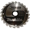 Image de Makita Cirkelzaagblad voor Hout | Specialized: Noest/Spijker | Ø 190mm Asgat 30mm 24T - B-33118