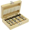 Image de Makita D-47363 5-delige Scharniergat boorset in houten cassette - 15-35mm