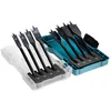 Image de Makita Toebehoren - E-08698 - Platte houtboren - 8 delige set