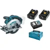 Image de Makita DSS610RMJ 18V Li-Ion Accu cirkelzaag set (2x 4.0Ah accu) in Mbox - 165mm