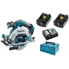 Image de Makita DHS680RMJ 18V Li-Ion Accu cirkelzaag set (2x 4.0Ah accu) in Mbox 165mm - koolborstelloos - linkshandig