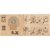 Image de Makita Toebehoren - Vervangende zakken voor stofzuigers, 5 stuks P-70194