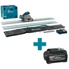 Image de Makita SP001GM103 Accu Invalcirkelzaag AWS XGT 40V Max + Geleiderail (2st.), Koppelstrip en Tas 4.0 Ah in Mbox
