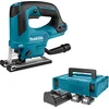 Image de Makita JV103DSAJ 10.8V Li-Ion Accu decoupeerzaag set (1x 2.0Ah accu) in Mbox - D-greep - variabel - koolborstelloos