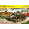 Image de Dragon Modelbouwpakket Militaire voertuigen - 6394 Pz.Kpfw. III Ausf. J Tank - 2 in 1 kit Plastic - 1:35 - Modelbouw