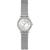 Image de Guess Dames Horloge GW0534L1 Staal Quartz met Zilverkleurig Wijzerplaat en Zirkonia en Meshband