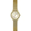 Image de Guess Dames Horloge GW0534L2 Staal met Geelgouden Plating Quartz Zirkonia en met Meshband
