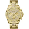 Image de Guess Majestic GW0796G2 Horloge - Staal - Goudkleurig - Ø 48 mm