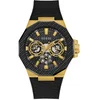 Image de Guess Indy GW0853G2 Horloge - Siliconen - Zwart - Ø 455 mm