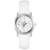 Image de Guess Annette GW0860L3 Horloge - Leer - Wit - Ø 36 mm