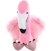 Image de Wild Republic flamingo knuffel - 30 cm - pluche - roze - vogels - dierenknuffels