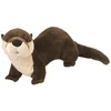 Image de Wild Republic knuffel Otter - pluche - 30 cm - bruin - knuffeldier - dieren