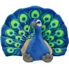 Image de Wild Republic Pluche knuffel Pauw - Realistisch dier van 30 cm - Groen/Blauw