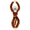 Image de Wild Republic knuffel Aap - pluche - bruin - 51 cm - doodshoofdaapje - knuffeldier