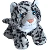Image de Wild Republic Knuffel Sneeuwluipaard Junior 18 Cm Pluche Grijs