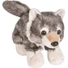 Image de Wild Republic pluche dieren knuffels Wolf - 18 cm - Knuffeldieren wolven - speelgoed