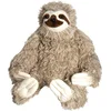 Image de Wild Republic pluche dieren knuffel - luiaard - lichtbruin - 75 cm - grote knuffelbeesten