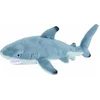 Image de Wild Republic Knuffel Haai Junior Pluche 20 Cm Grijs/wit