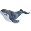 Image de Wild Republic Bultrug pluche knuffel 50 cm - grijs/blauw - kraalogen - zacht