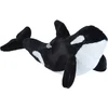 Image de Wild Republic Pluche dieren knuffels Orka - zwart/wit - 30 cm - Knuffels - zeedieren speelgoed