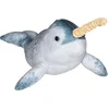 Image de Wild Republic pluche knuffel - Narwal walvis - 35 cm - Speelgoed knuffelbeesten - knuffels