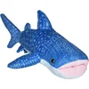 Image de Wild Republic Pluche walvishaai knuffel - blauw - 35 cm - speelgoed zeedieren
