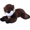 Image de Wild Republic Eco-kins pluche knuffel rivier otter - 30 cm - wildlife speelgoed - cadeau voor kinderen
