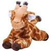 Image de Pluche knuffel dieren Eco-kins giraffe van 25 cm. Wildlife speelgoed knuffelbeesten - Cadeau voor kind/jongens/meisjes