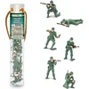 Image de Safari LTD speelgoed soldaten - 6 stuks - plastic - 5 cm - speelgoedfiguren - soldaatjes