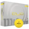 Image de Wilson DUO Soft Golfballen 2025 - Geel - 12 Stuks