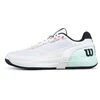 Image de Wilson Rush Pro 5 AC - Tennisschoenen - Wit/Bay/Coral - Maat 42 2/3