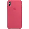 Image de Silicone Backcover geschikt voor iPhone Xs Max - Hibiscus