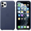 Image de Apple - Leren Hoesje - iPhone 11 Pro Max - Blauw