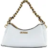 Image de GUESS Schoudertas Handtas Geva Three Compartment Shoulder Bag White Logo Wit