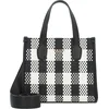 Image de GUESS Handtas Schoudertas Silvana 2 Compartment Mini Tote Black Multi Zwart