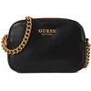 Image de Guess Sarita Camera Crossbody Dames Tas - Zwart - One Size