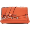 Image de GUESS Schoudertas Silvye Convertible Xbody Flap Bag Orange Oranje