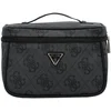 Image de GUESS Cosmetische tas Toiletry Train Case Coal Logo Donkergrijs
